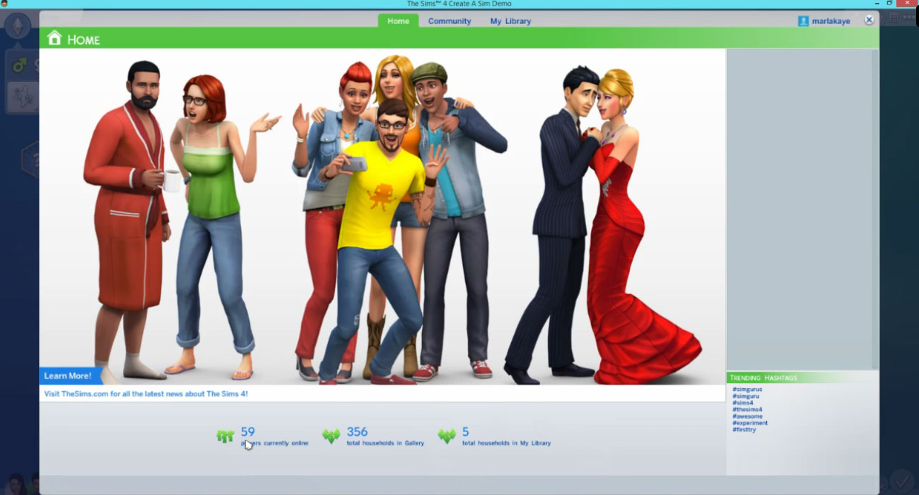 sims 4 online demo