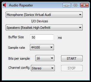 audio repeater windows 10